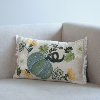 Jasper Cotton Blend Cushion - Feathers Filler