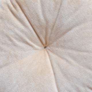 Peach Glory Cotton Velvet Cushion - Microfiber Filler