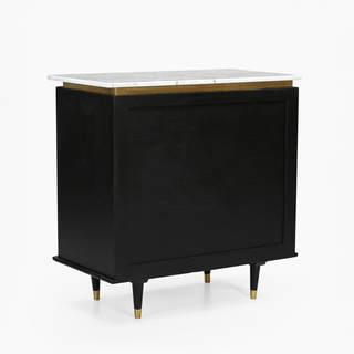 Lucidora - Aida Two Door Marble Top Cabinet - Sideboards