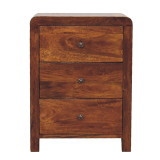 Lucidora - Aspen 3 Drawer Bedside - Bedside Cabinets