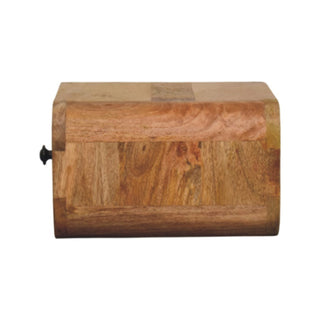 Lucidora - Avora Mini Wall - Mounted Oak - ish 1 Drawer Nightstand - Bedside Cabinets