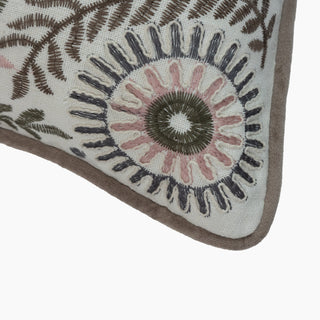 Lucidora - Bohemian Dream Cotton Cushion - Feather - Cushions