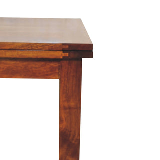 Lucidora - Chestnut Butterfly Dining Table - Dining Room Tables