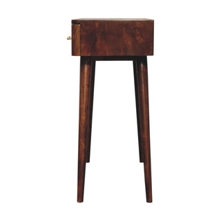 Lucidora - Chestnut T - Bar Console Table - Console Tables