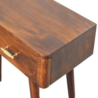 Lucidora - Chestnut T - Bar Console Table - Console Tables