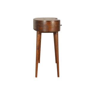 Lucidora - Chestnut Wave Writing Desk - Writing Desks