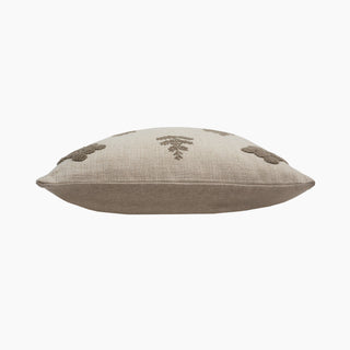 Lucidora - Denzel Olive Green Cotton & Linen Cushion - Microfibre - Cushions