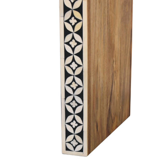 Lucidora - Edessa Bone Inlay End Table - End Tables