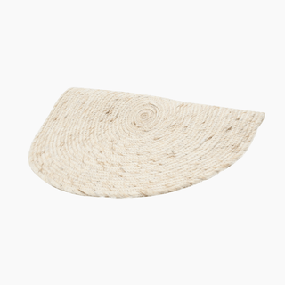 Lucidora - Heta Hand Woven Woollen Dhurrie Rug - 90cm x 90xm - Wool Rugs