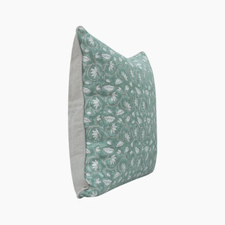 Lucidora - Isla Tropical Cotton Cushion - Feather - Cushions