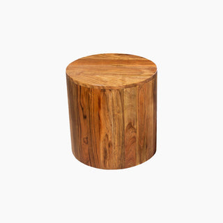 Lucidora - Jesper Rustic Acacia Wood End Table - End Tables