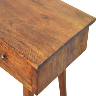 Lucidora - Large 3 Drawer Chestnut Console - Console Tables