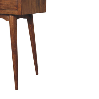 Lucidora - Large 3 Drawer Chestnut Console - Console Tables