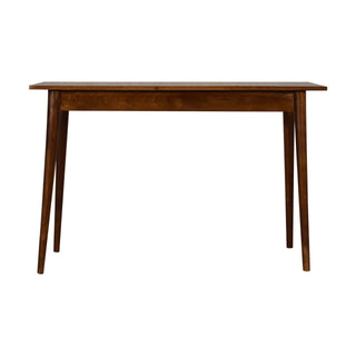 Lucidora - 2 Drawer Chestnut Writing Desk - Writing Desks