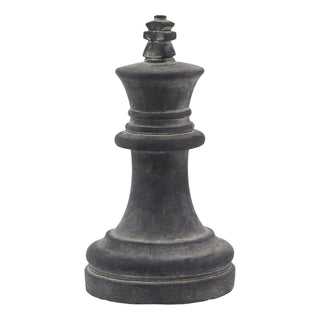 Lucidora - Amalfi Grey King Chess Piece - Ornaments