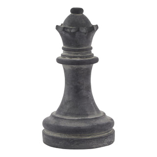 Lucidora - Amalfi Grey Queen Chess Piece - Ornaments
