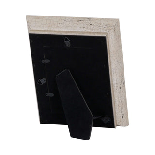 Lucidora - Antique Silver Crackled Effect Photo Frame 4X6 - Picture Frames