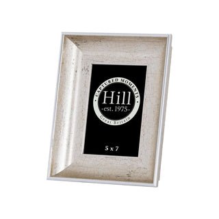 Lucidora - Antique Silver Crackled Effect Photo Frame 5X7 - Picture Frames