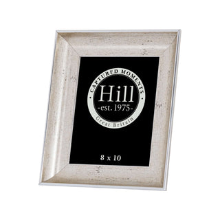 Lucidora - Antique Silver Crackled Effect Photo Frame 8X10 - Picture Frames