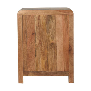 Lucidora - Aspen Oak - ish 3 Drawer Bedside - Bedside Cabinets