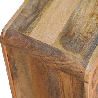 Lucidora - Aspen Oak - ish 3 Drawer Bedside - Bedside Cabinets