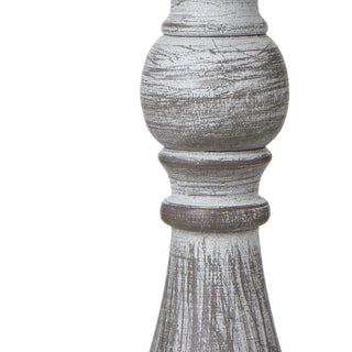 Lucidora - Augusta Column Table Lamp With Linen Shade - Table Lamps