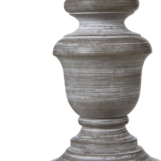 Lucidora - Belluno Urn Table Lamp With Linen Shade - Table Lamps