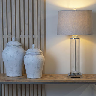 Lucidora - Bloomville Stone Ginger Jar - Jars