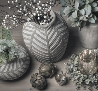 Lucidora - Bloomville Stone Vase - Globular Vases