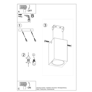 Lucidora - Ceiling lamp KEKE 10 oak - Ceiling Lighting