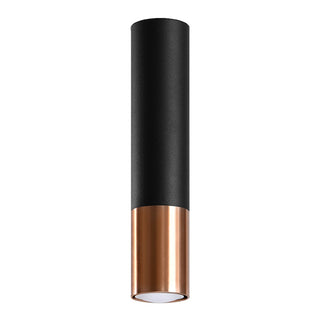 Lucidora - Ceiling lamp LOOPEZ black/copper - Ceiling Lighting