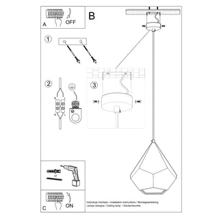 Lucidora - Ceramic pendant lamp PAVLUS - Pendant lamps