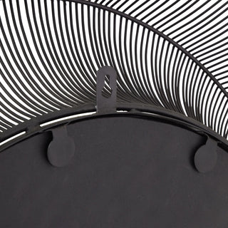 Lucidora - Chico Black Large Wire Mirror - Wall Mirrors