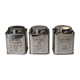 Lucidora - Chrome Kitchen Set of 3 - Kitchen Organisers