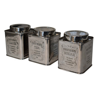 Lucidora - Chrome Kitchen Set of 3 - Kitchen Organisers