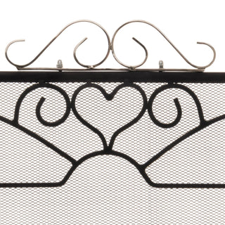 Lucidora - Chrome Topped Three Fold Fire Screen - Fire Screens