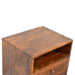 Lucidora - Classic Chestnut Bedside - Bedside Cabinets