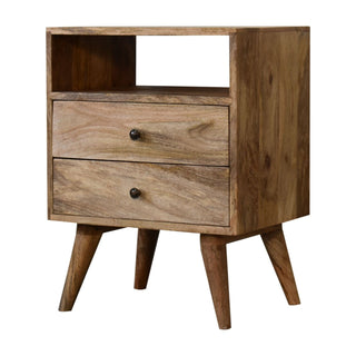 Lucidora - Classic Oak - ish Bedside - Bedside Cabinets