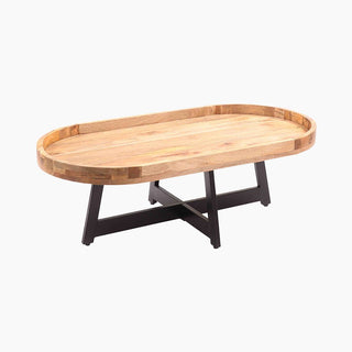 Lucidora - Colin Oval Coffee Table - Coffee Tables