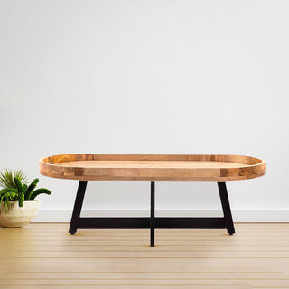 Lucidora - Colin Oval Coffee Table - Coffee Tables