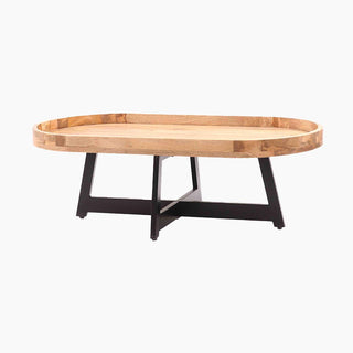 Lucidora - Colin Oval Coffee Table - Coffee Tables