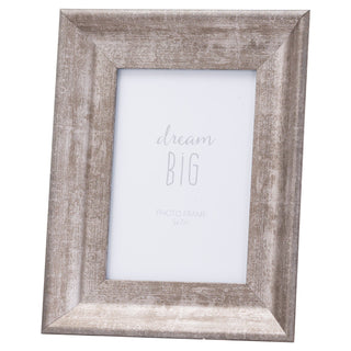 Lucidora - Convex Matt Silver 5X7 Frame - Picture Frames