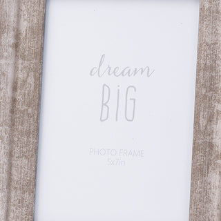 Lucidora - Convex Matt Silver 5X7 Frame - Picture Frames