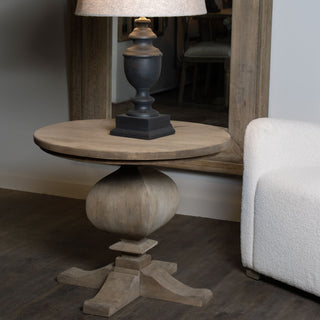 Lucidora - Copgrove Collection Pedestal Side Table - End Tables