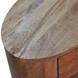 Lucidora - Cortez Oak - ish Bedside - Bedside Cabinets