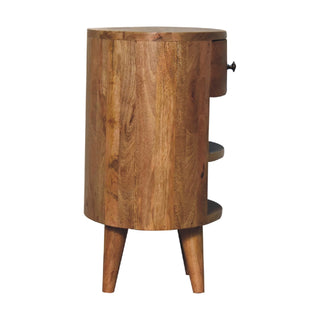 Lucidora - Cortez Oak - ish Bedside - Bedside Cabinets