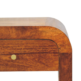 Lucidora - Darcy Chestnut Bedside - Bedside Cabinets