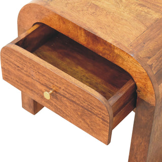 Lucidora - Darcy Chestnut Bedside - Bedside Cabinets