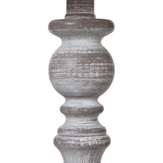 Lucidora - Dunum Column Table Lamp With Linen Shade - Table Lamps