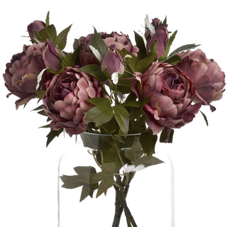 Lucidora - Dusty Pink Spray Rose Peony - Single Stems